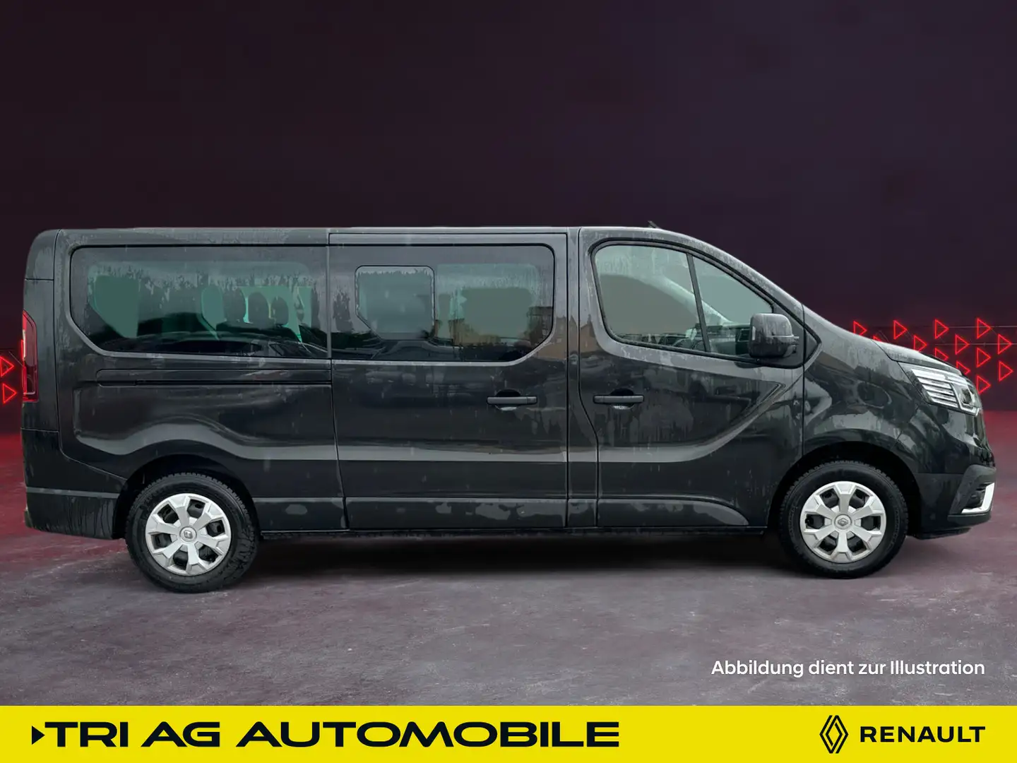 Renault Trafic Pkw Grand Life Automatik AHK Klang & Klim Schwarz - 2