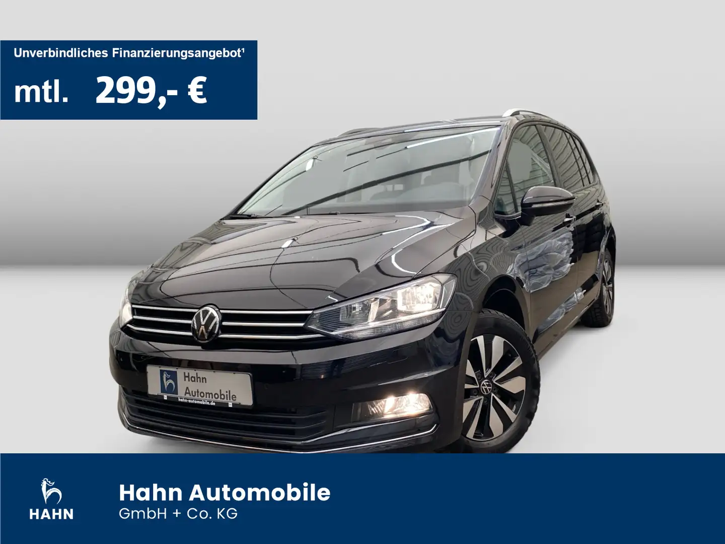 Volkswagen Touran 1.5TSI DSG Move 7-Sitze ACC App-C PDC Nav Schwarz - 1