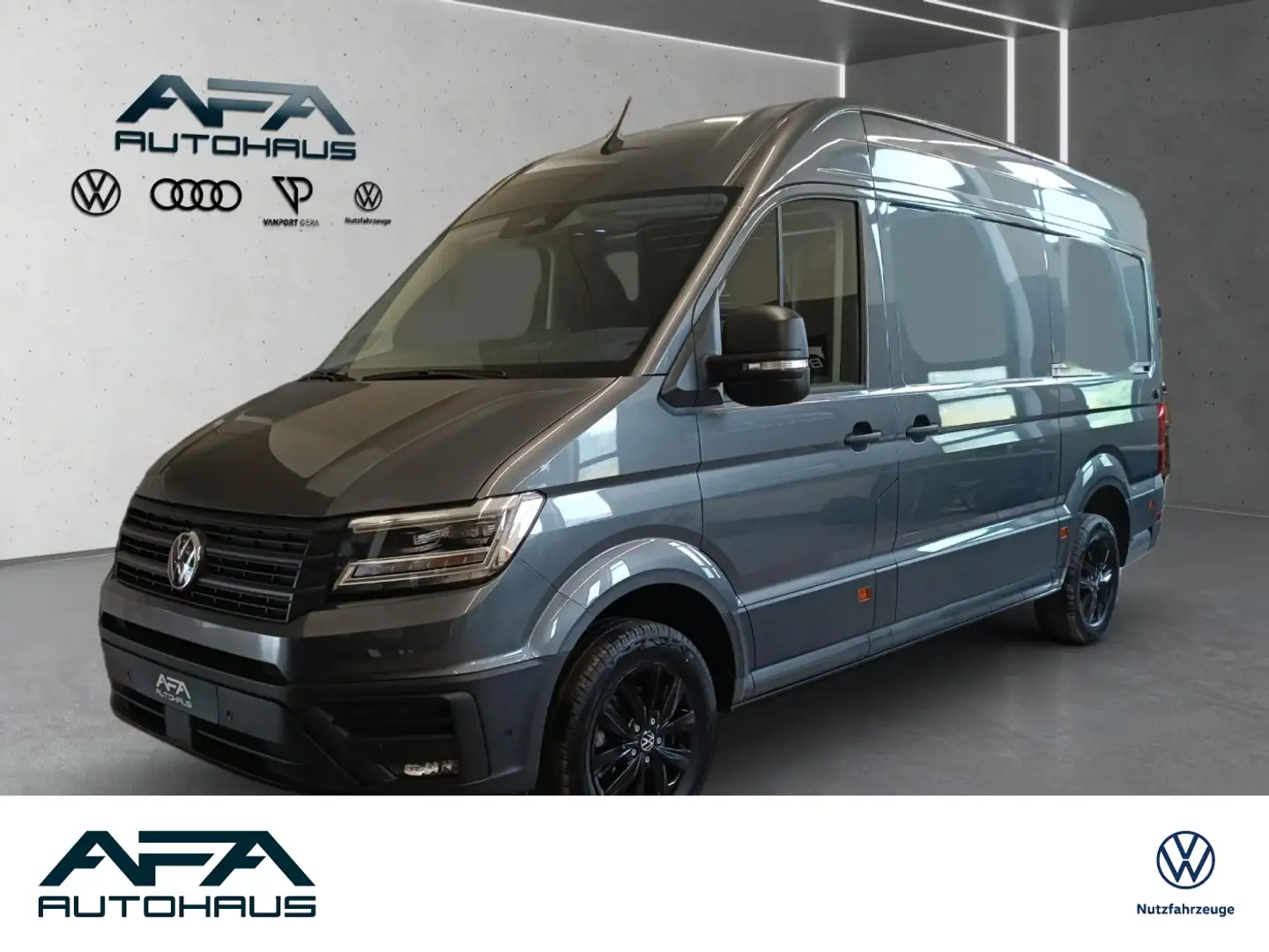 Volkswagen Crafter 4M Kasten HD 4x4*LED*Navi*RFK*AHK Grau - 1