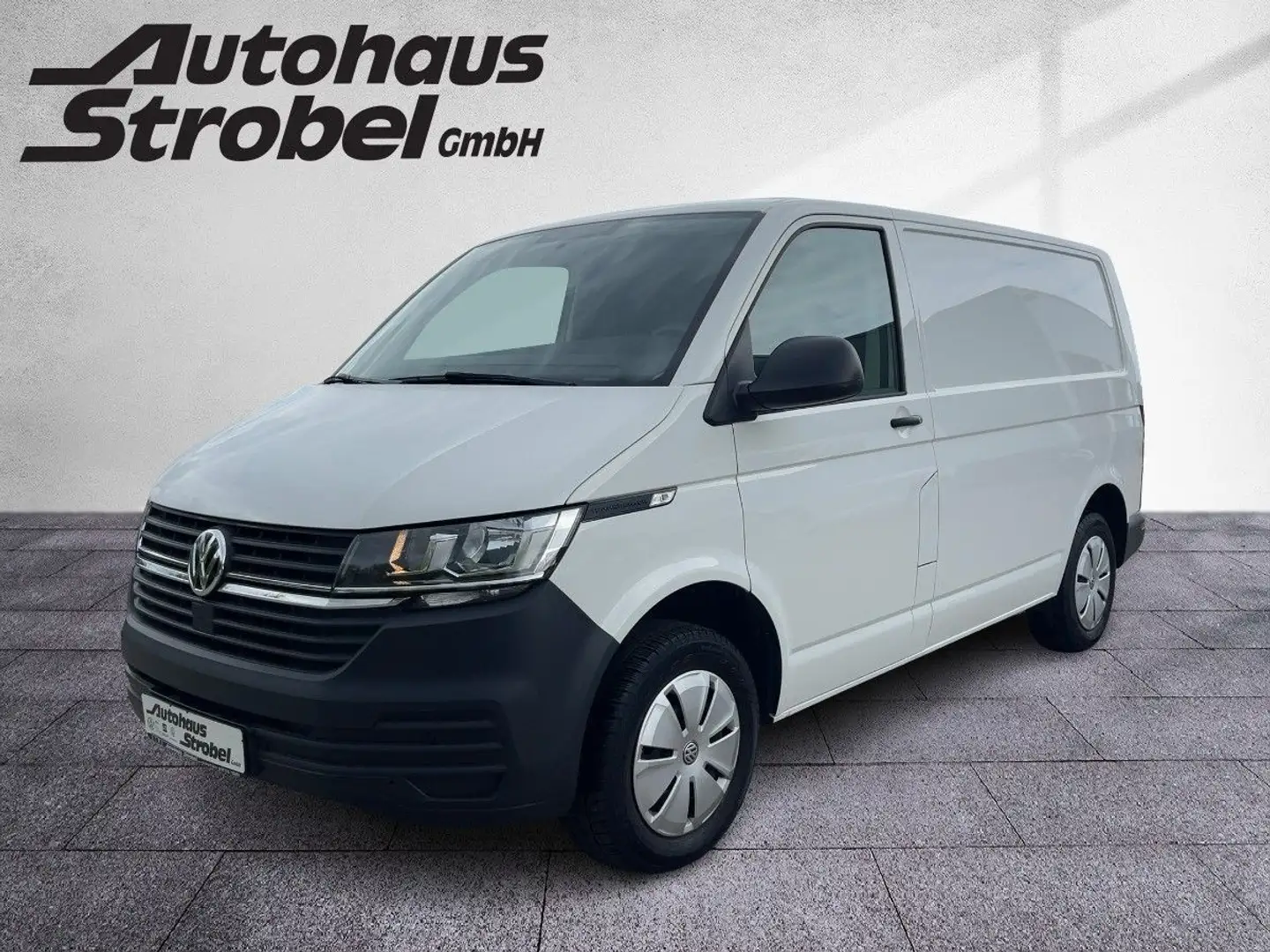 Volkswagen T6.1 Transporter T6.1 Kasten 2.0 TDI DSG KR AHK Parkp. DAB+ Sitzh Weiß - 2