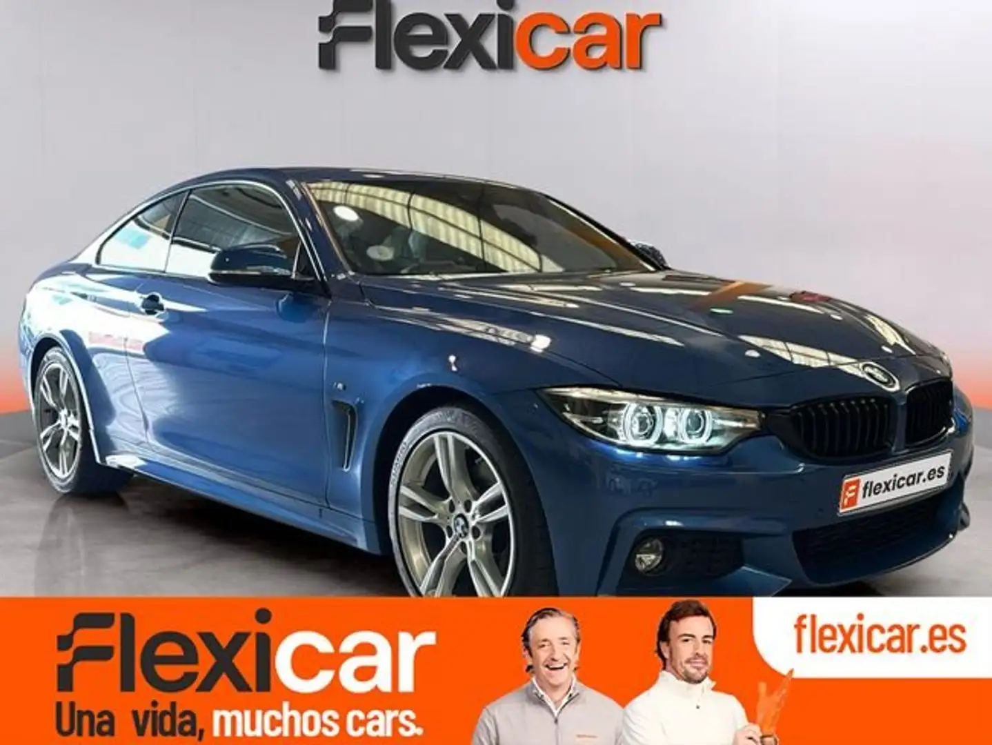 BMW 420 420d Bleu - 1