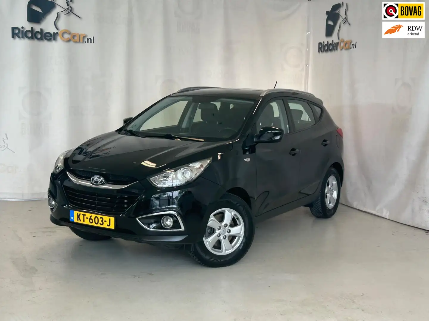 Hyundai iX35 1.6i GDI i-Vision|CRUISE|AIRCO|PARK SENS ACHTER|EL Zwart - 1