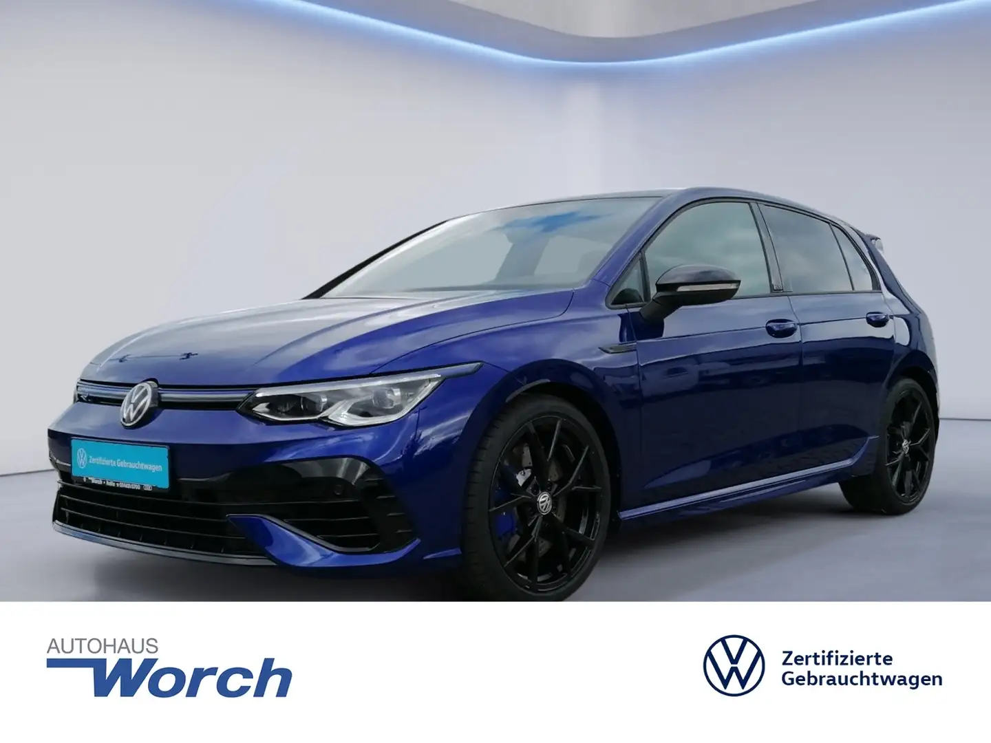 Volkswagen Golf VIII R "20 Years" Performance AKRA+PANO+DCC Blau - 1