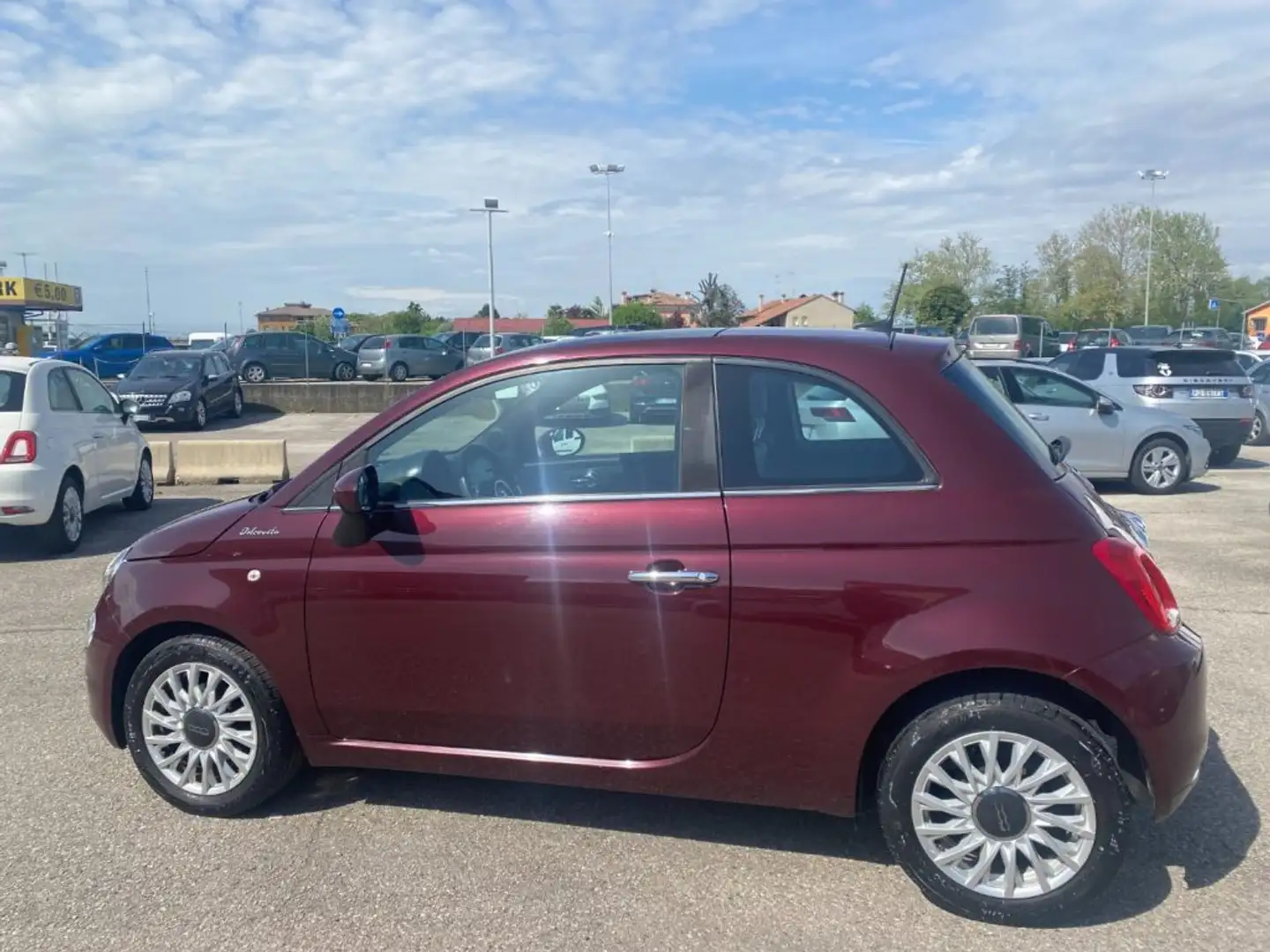 Fiat 500 1.0 Hybrid Dolcevita Rosso - 2