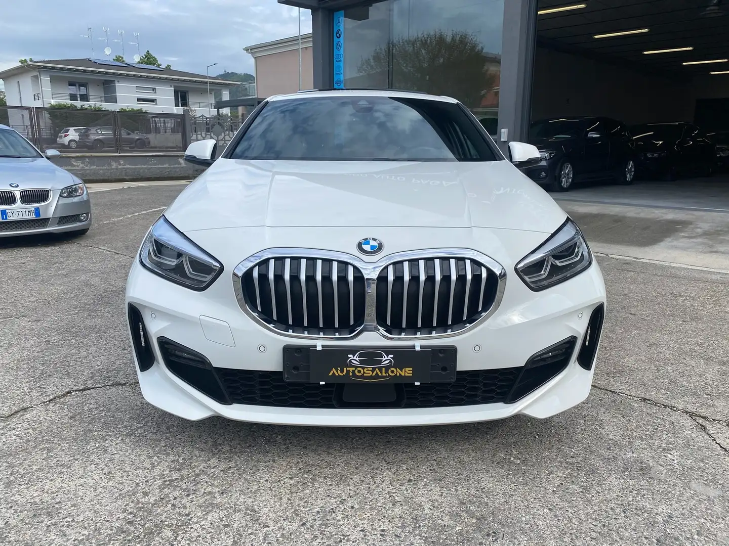 BMW 118 118i M-sport 136cv auto *TETTO APRIBILE* Blanc - 2