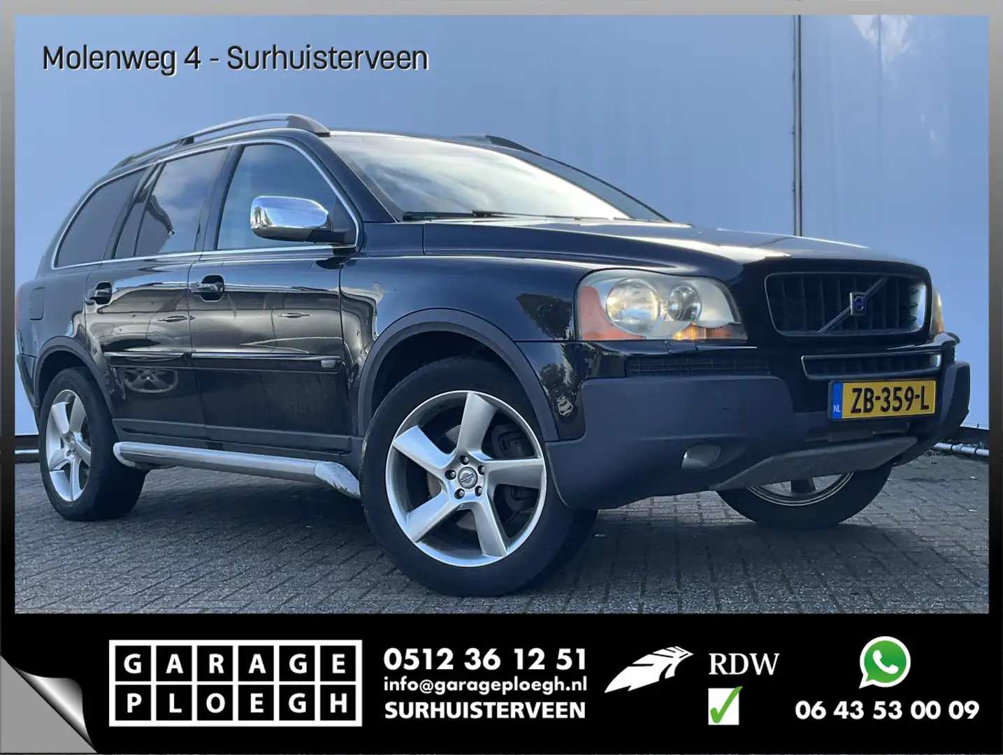 Volvo XC90 2.9 T6 272pk Momentum Youngtimer 7-Pers Automaat L Noir - 1