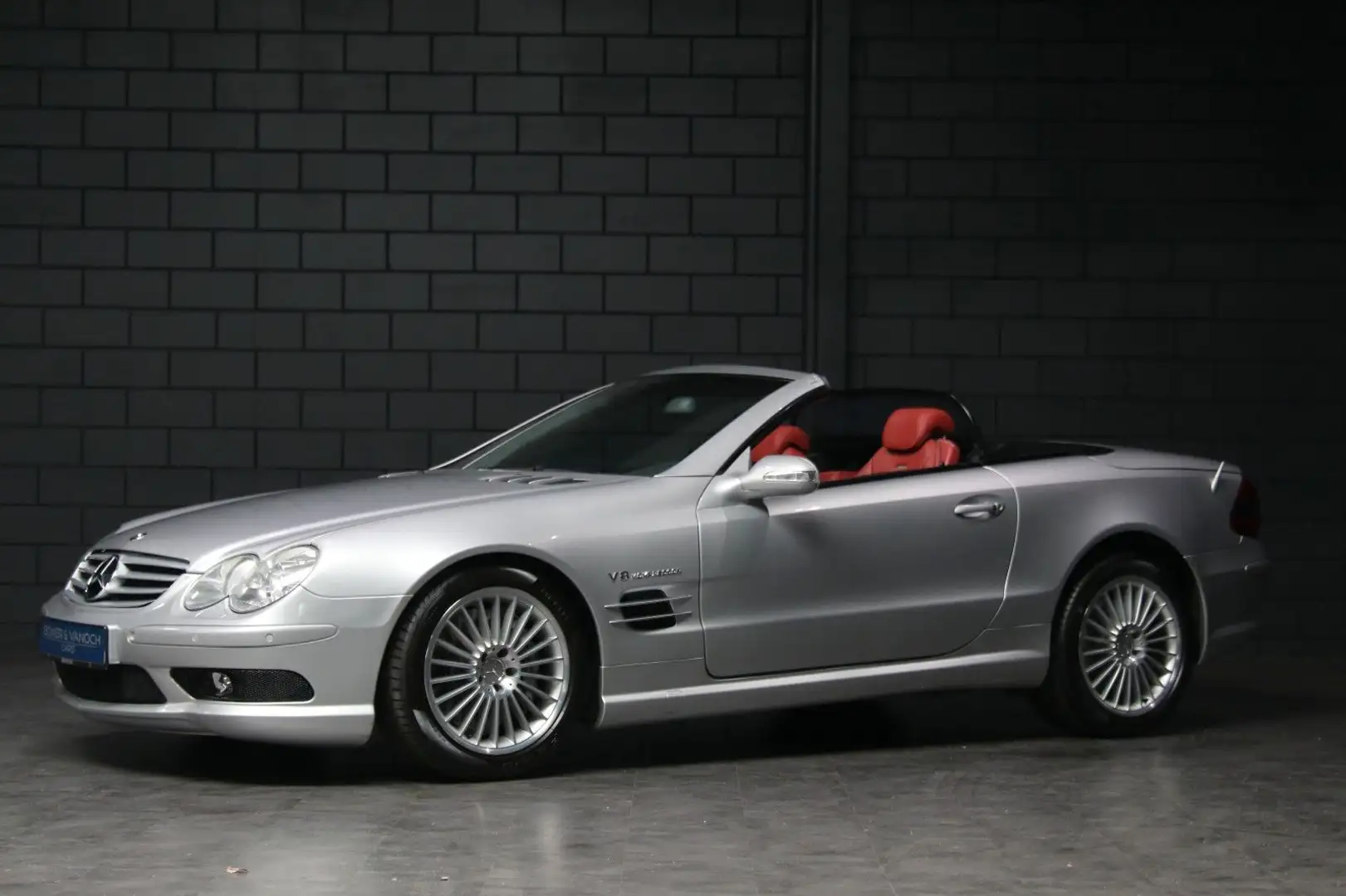 Mercedes-Benz SL 55 AMG nur 42.600 km BRD Top Zustand Argent - 1