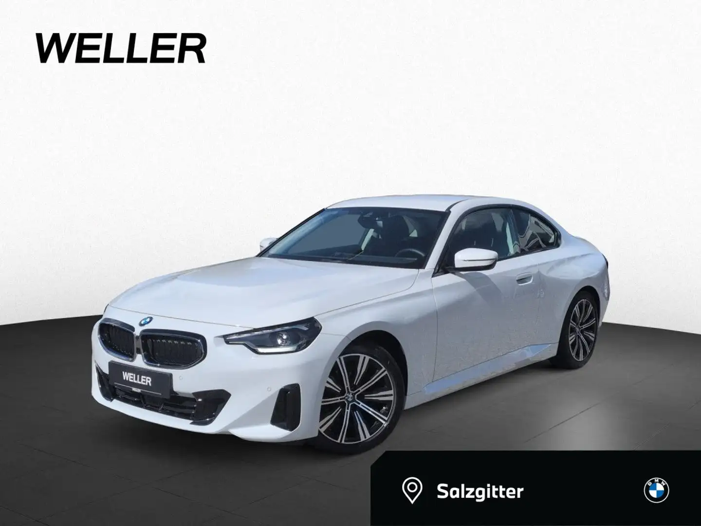 BMW 218 i Coupé Advantage LC+ 18" Sitzh Carpl AndrAut Blanc - 1