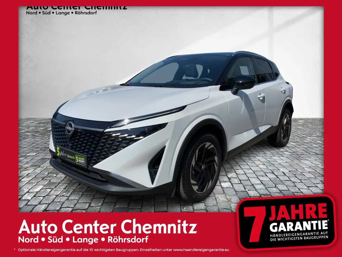 Nissan Qashqai 1.3 DIG-T MHEV PDC/Kamera/Sitzheizung Bianco - 1