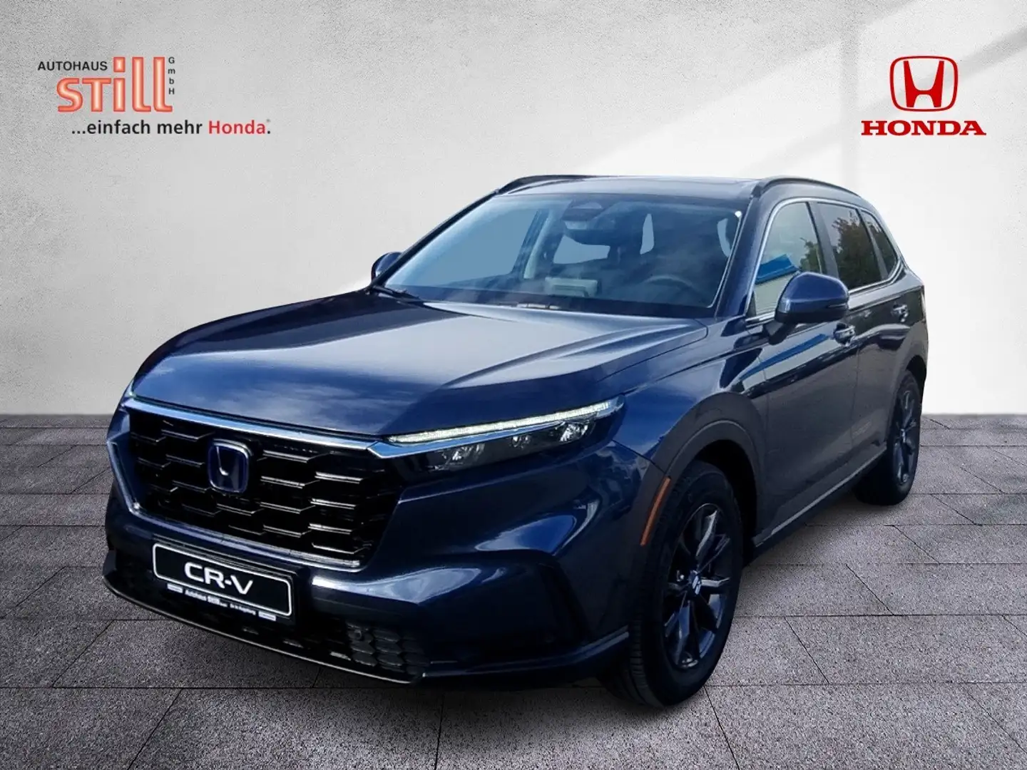 Honda CR-V 2.0 i e:HEV Elegance 2WD *Leder *Navi* LED* Blau - 2