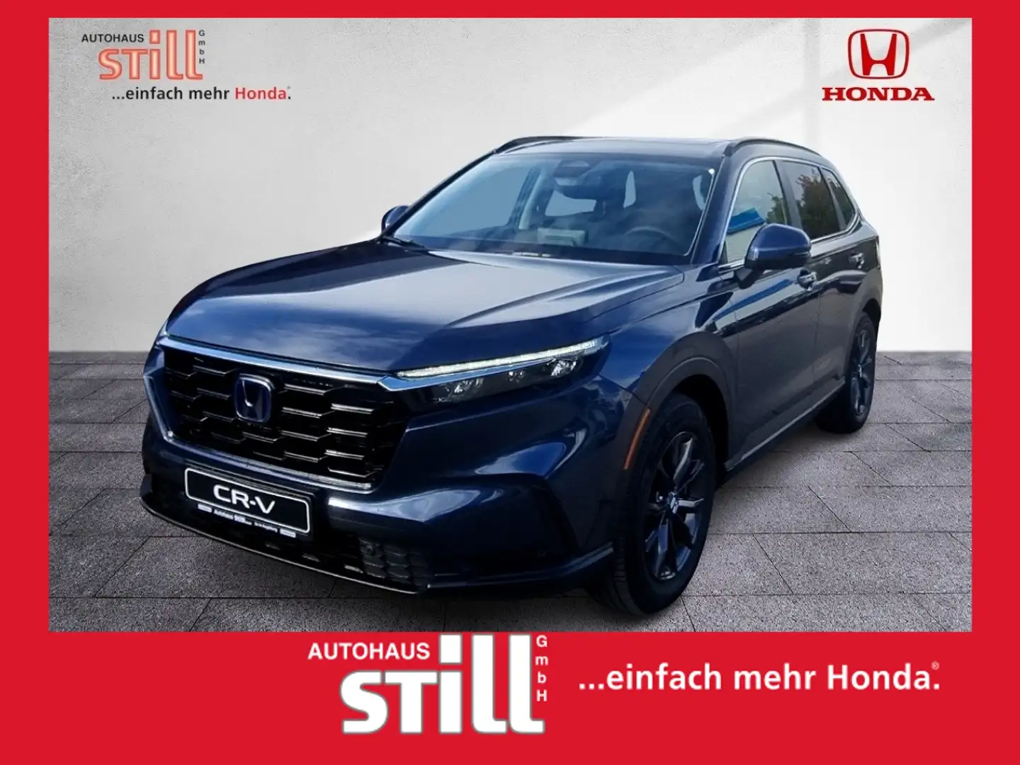 Honda CR-V 2.0 i e:HEV Elegance 2WD *Leder *Navi* LED* Bleu - 1