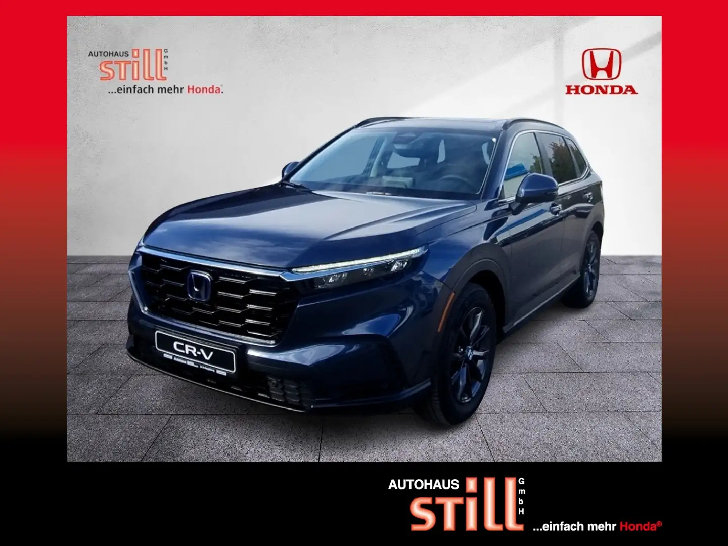 Honda CR-V 2.0 i e:HEV Elegance 2WD *Leder *Navi* LED* Blau - 1