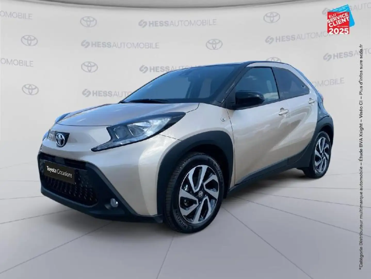 Toyota Aygo X 1.0 VVT-i 72ch Design S-CVT Zwart - 1