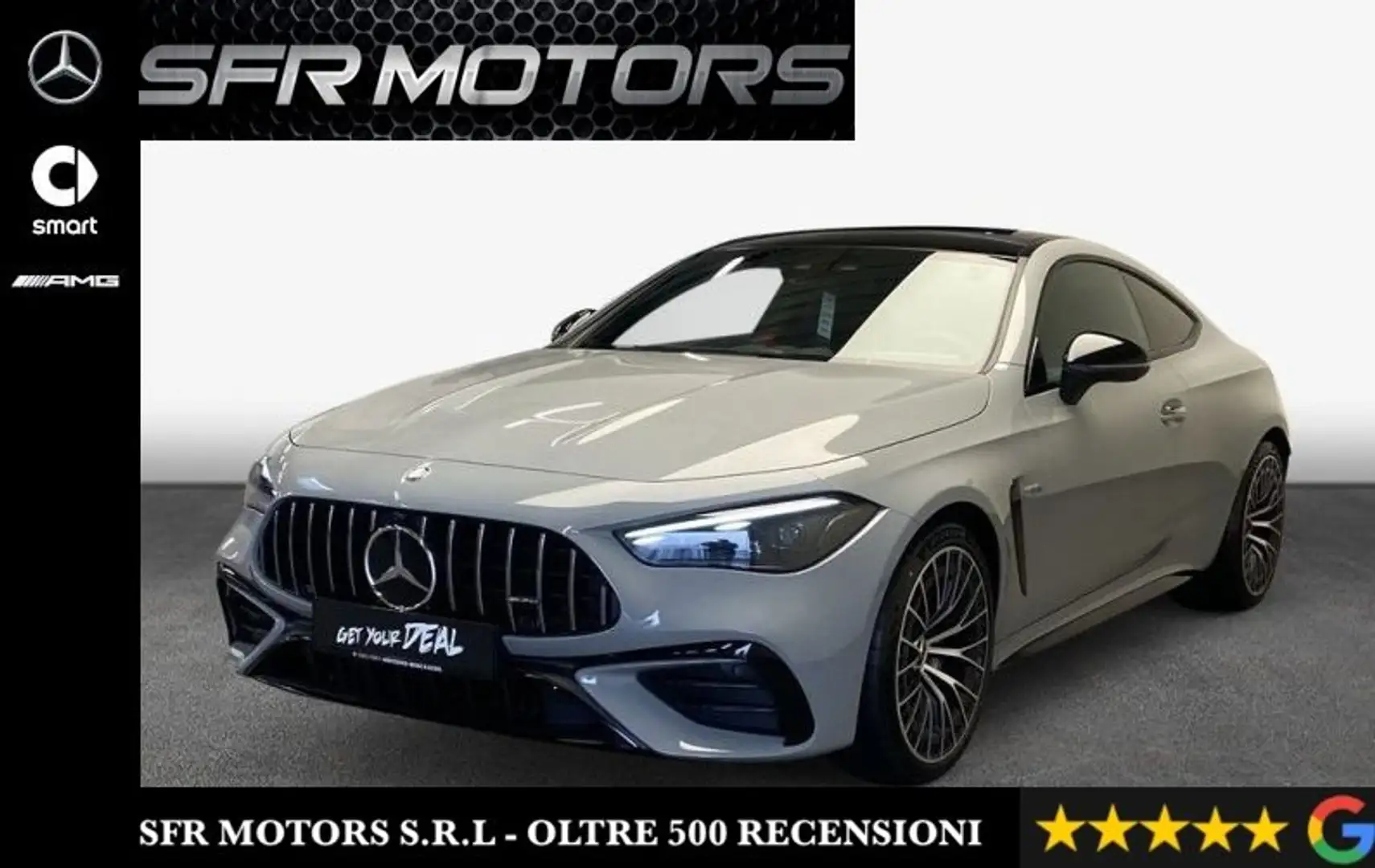Mercedes-Benz CLE 53 AMG Coupe mhev 4matic+ auto TETTO/LED/SED.SPORTIVI Gris - 1