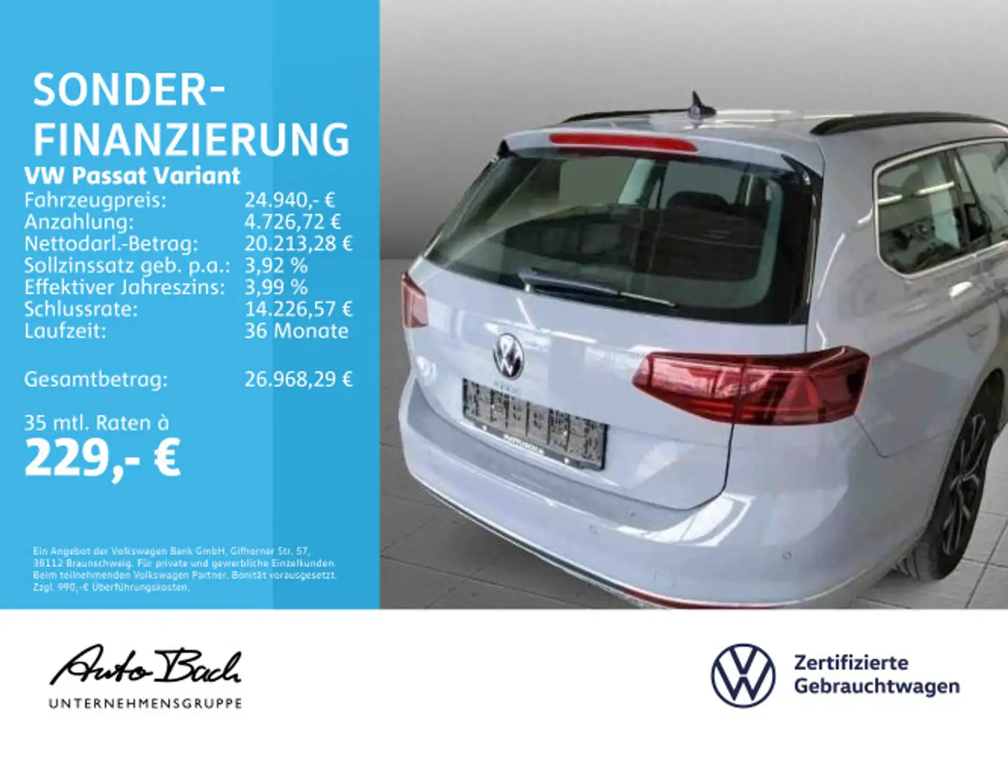 Volkswagen Passat Variant GTE 1.4 TSI DSG eHybrid, LED-Matr Grijs - 2