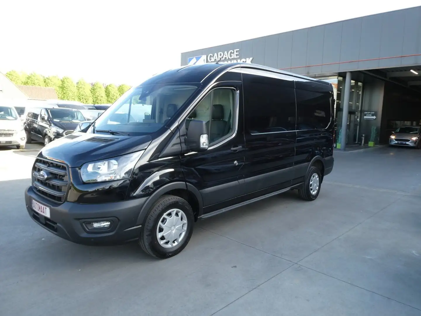 Ford Transit 350L L3-H2 130pk AUTOMAAT SYNC4 Trend Luxe STOCK Noir - 2