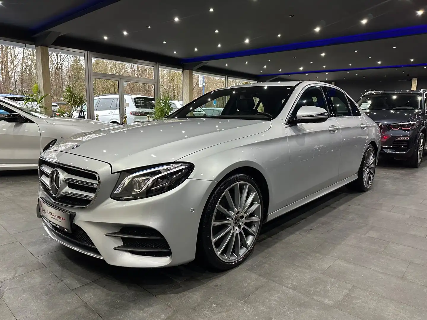 Mercedes-Benz E 400 4Matic AMG /HEAD-UP /BURMESTER /MEMORY/1HA Argent - 1