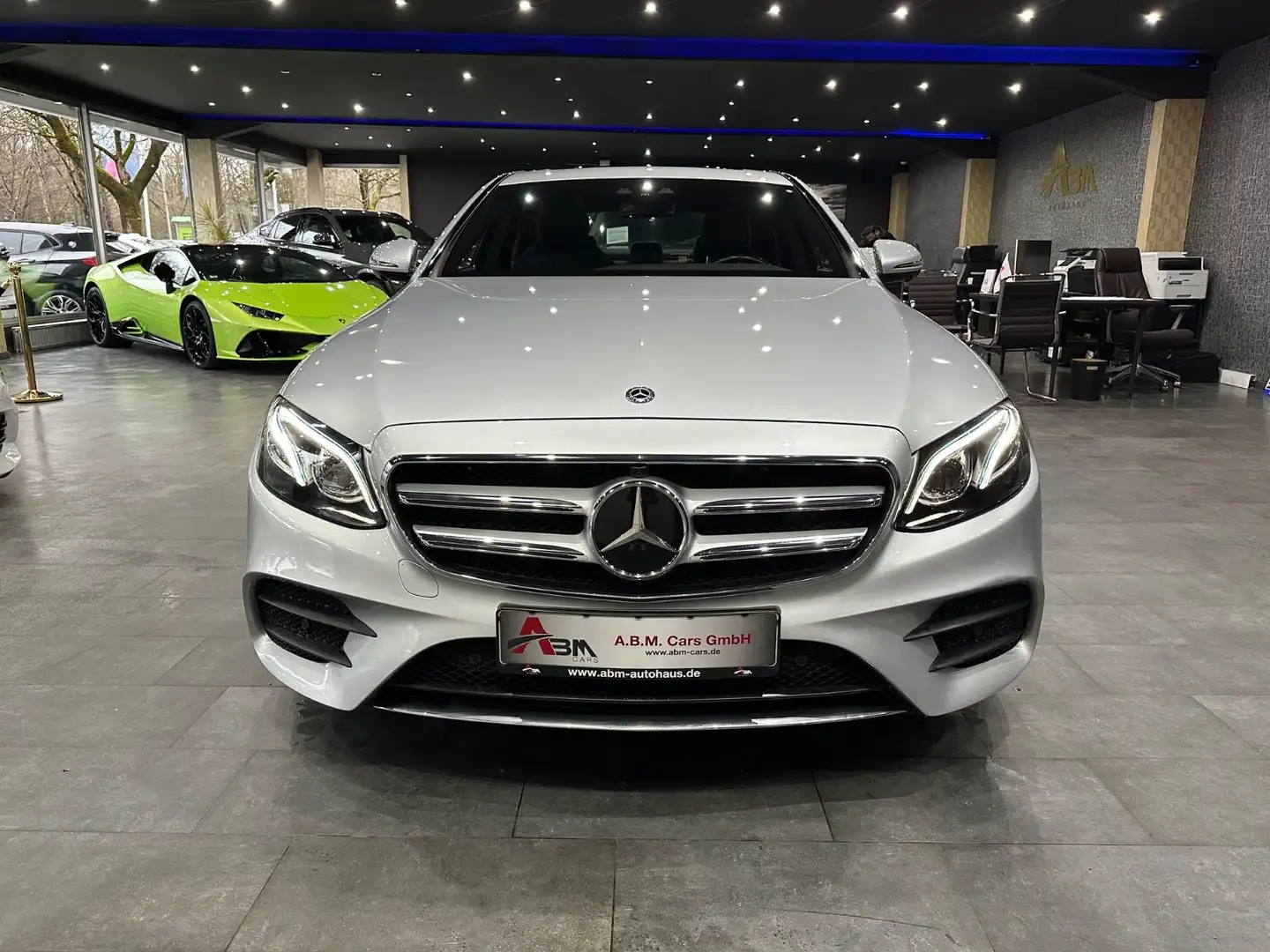 Mercedes-Benz E 400 4Matic AMG /HEAD-UP /BURMESTER /MEMORY/1HA Argent - 2