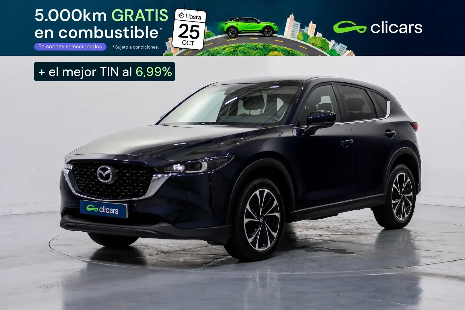 Mazda CX-5 2.2 Skyactiv-D Origin 2WD 110kW Negro - 1