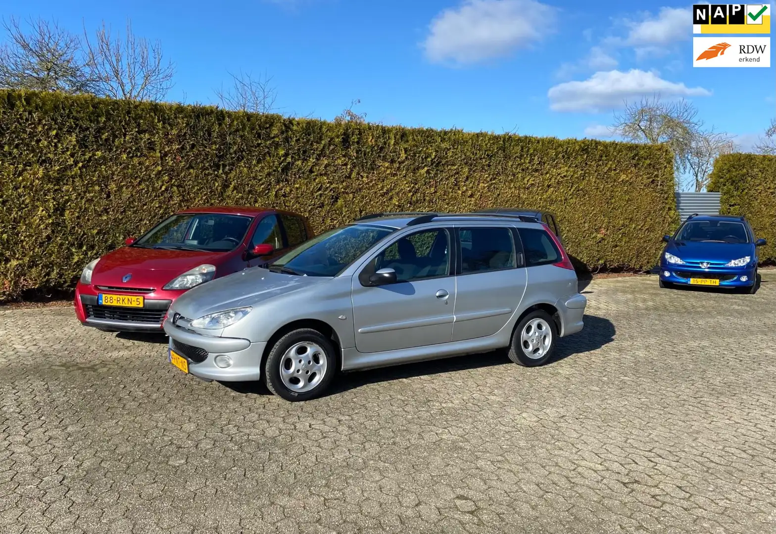 Peugeot 206 SW 1.4 XS APK NIEUW RIJD PRIMA Grau - 1