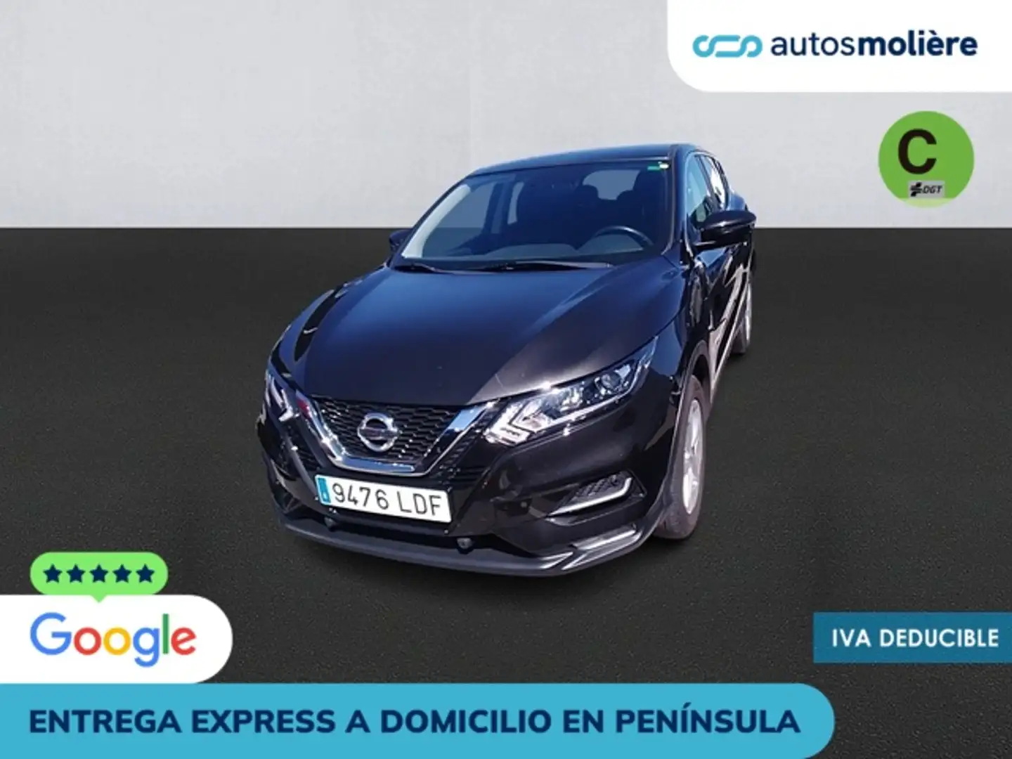 Nissan Qashqai 1.5dCi Acenta 4x2 85kW Noir - 1