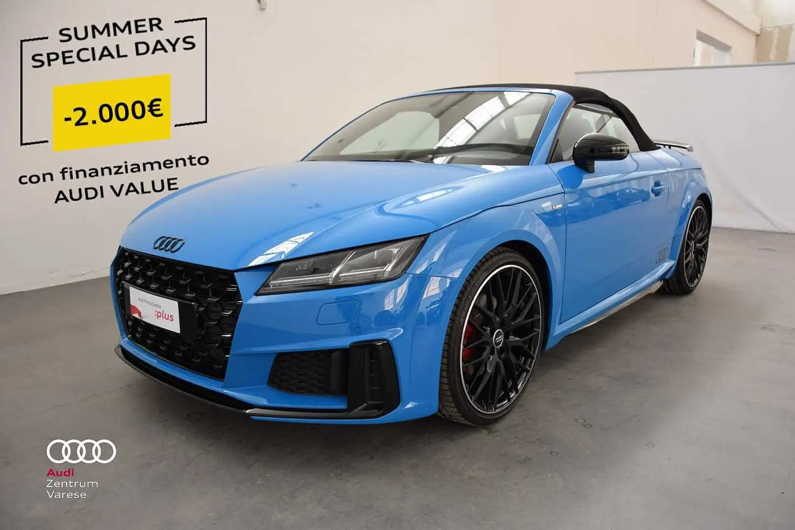 Audi TT Roadster 40 TFSI 197CV Stronic Sline Competition Modrá - 1