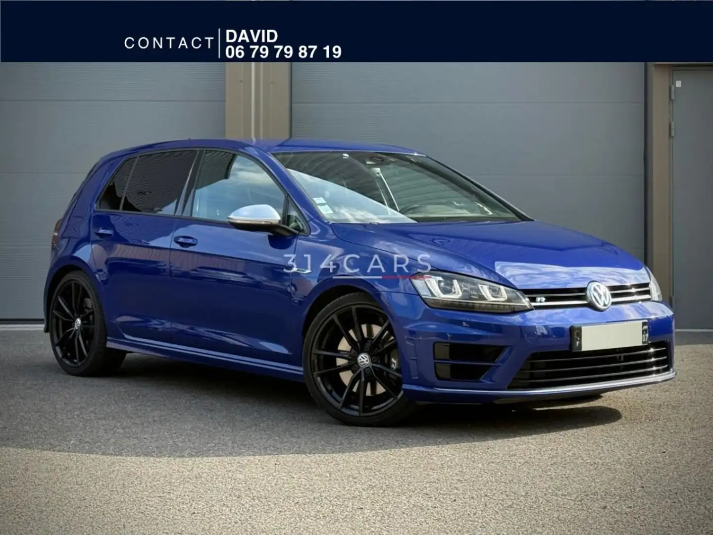 Volkswagen Golf 7R ABT 2.0 TSI DSG6 4Motion Blauw - 1