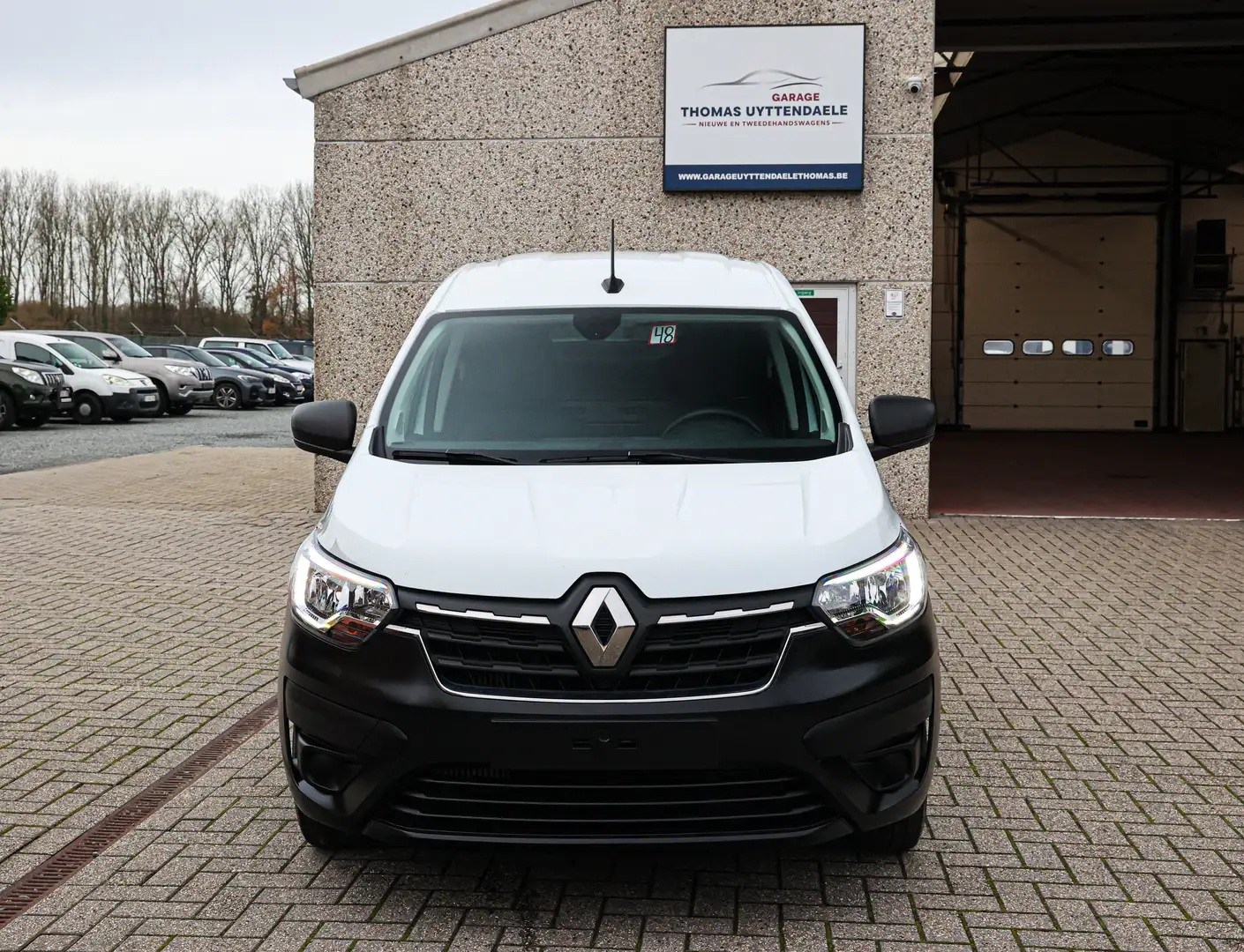 Renault Express BENZINE*APPLE-CARPLAY*HALF-LEDER*AIRCO*PARKEERSENS Blanc - 2