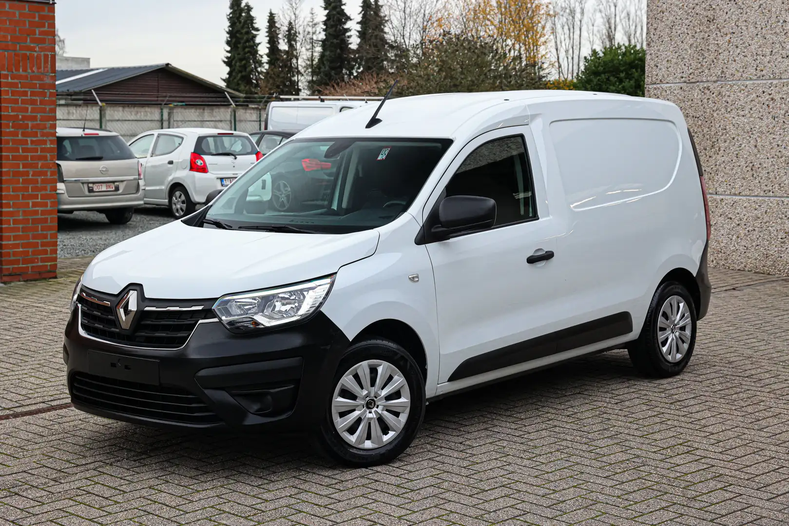 Renault Express BENZINE*APPLE-CARPLAY*HALF-LEDER*AIRCO*PARKEERSENS Blanc - 1