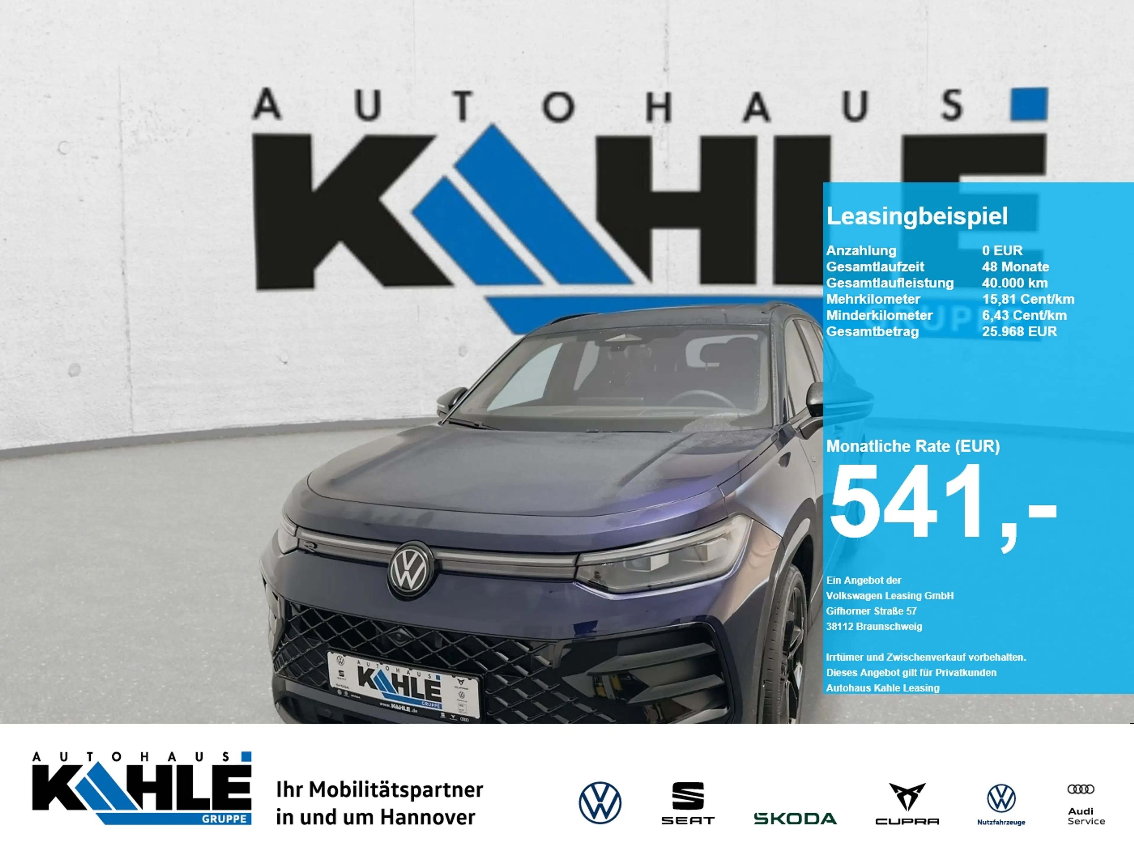 Volkswagen Tayron R-Line 1.5 eTSI DSG CarPlay Pano Black