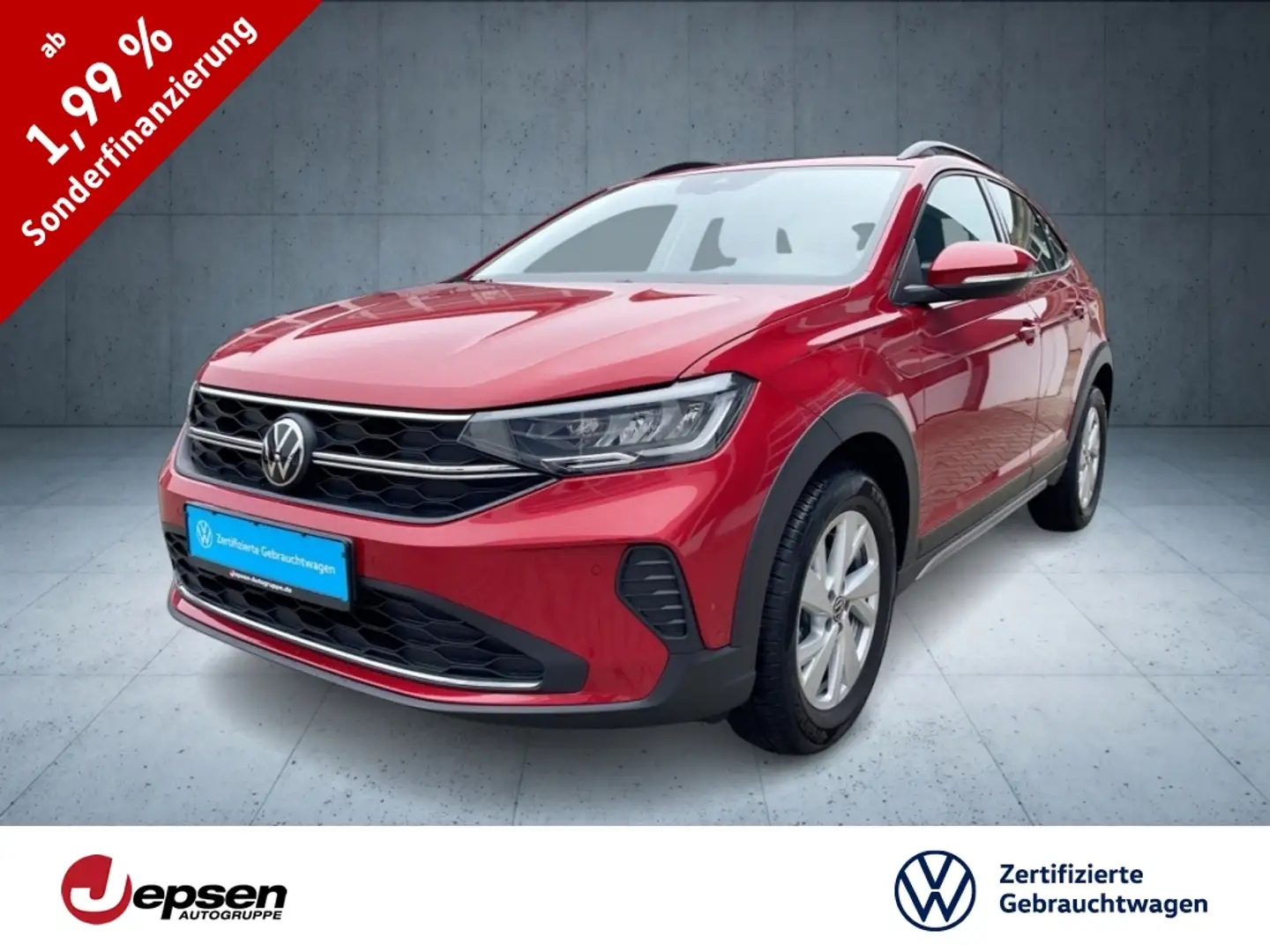 Volkswagen Taigo Life 1.0 TSI Navi+MF-Lenkrad+DiCockpit+LM Rot - 1