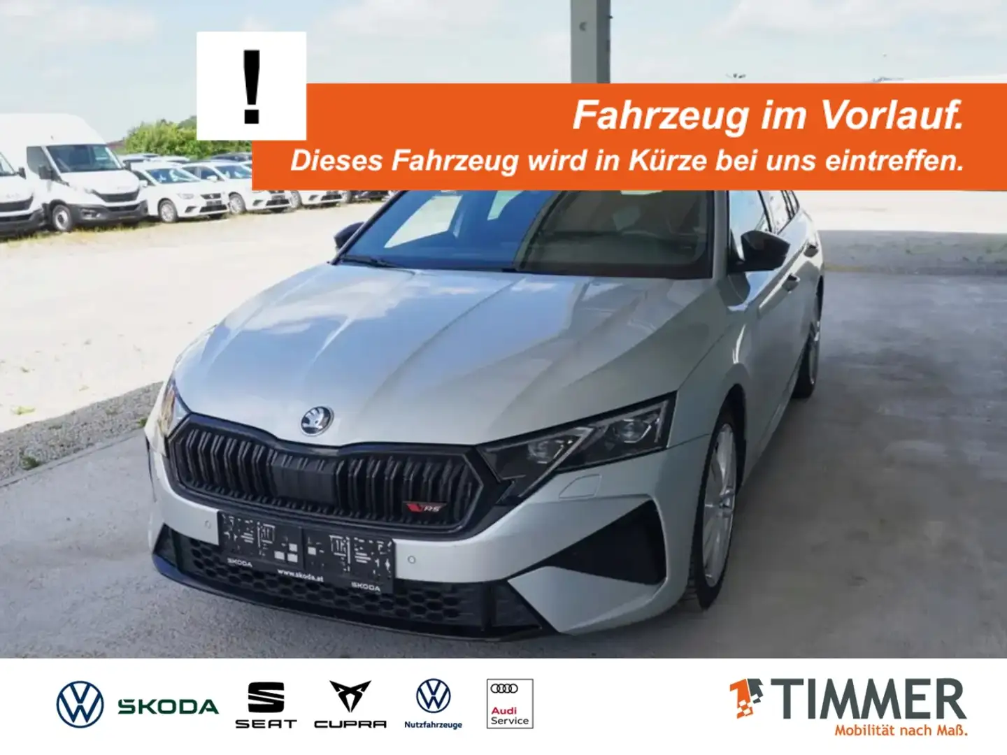 Skoda Octavia Combi 2.0 TSI DSG RS *MATRIX *ACC *RKAM *NAVI *SH Silber - 1