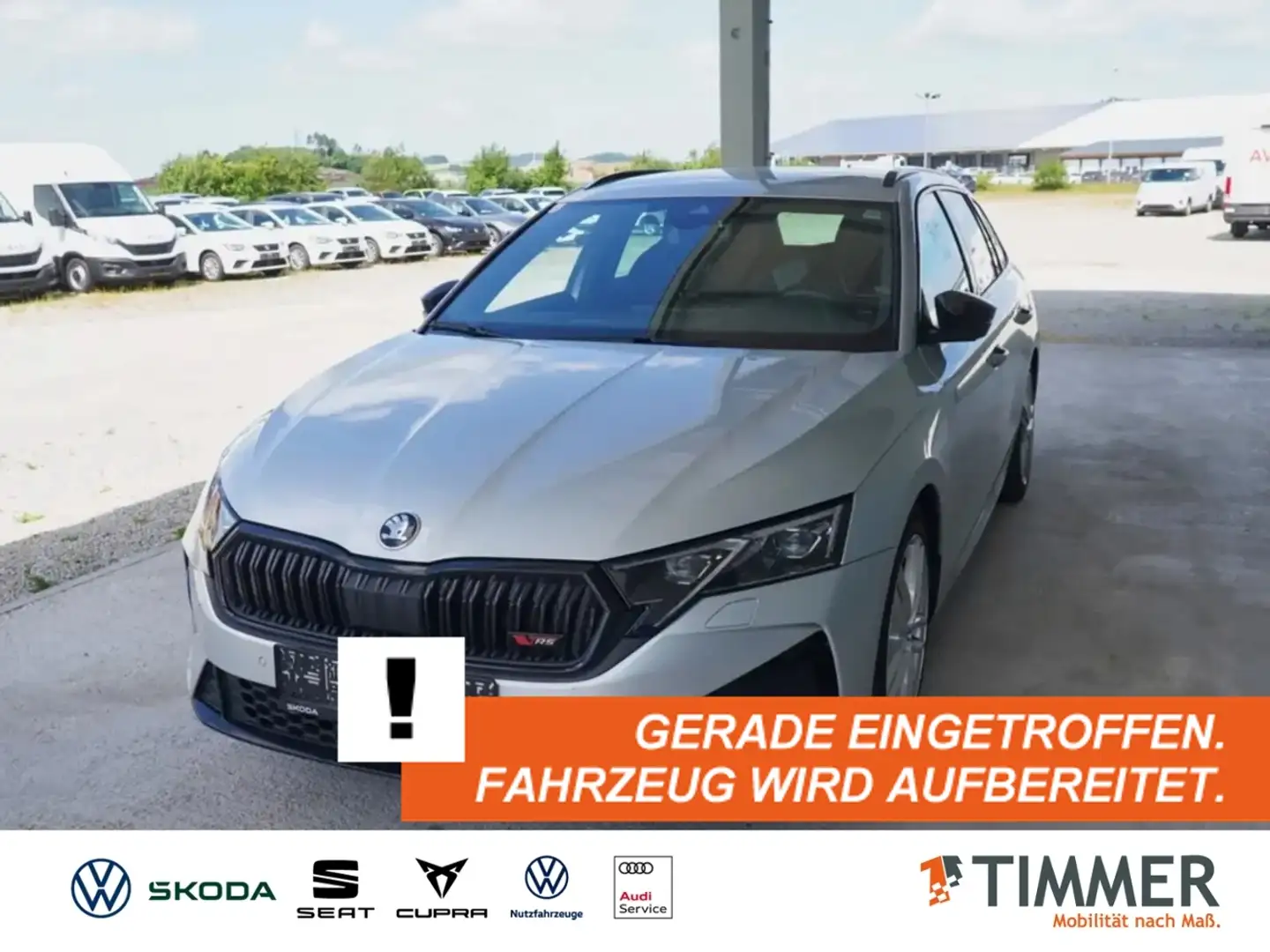 Skoda Octavia Combi 2.0 TSI DSG RS *MATRIX *ACC *RKAM *NAVI *SH Argent - 1