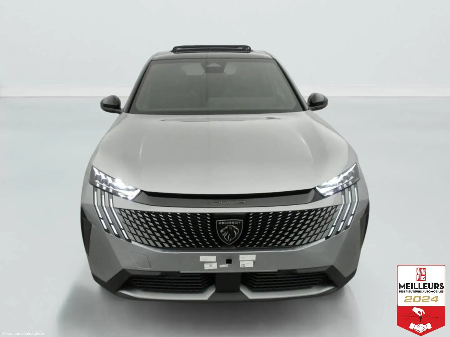Peugeot 3008 Hybrid 145 e-DCS6 Allure Gris - 2