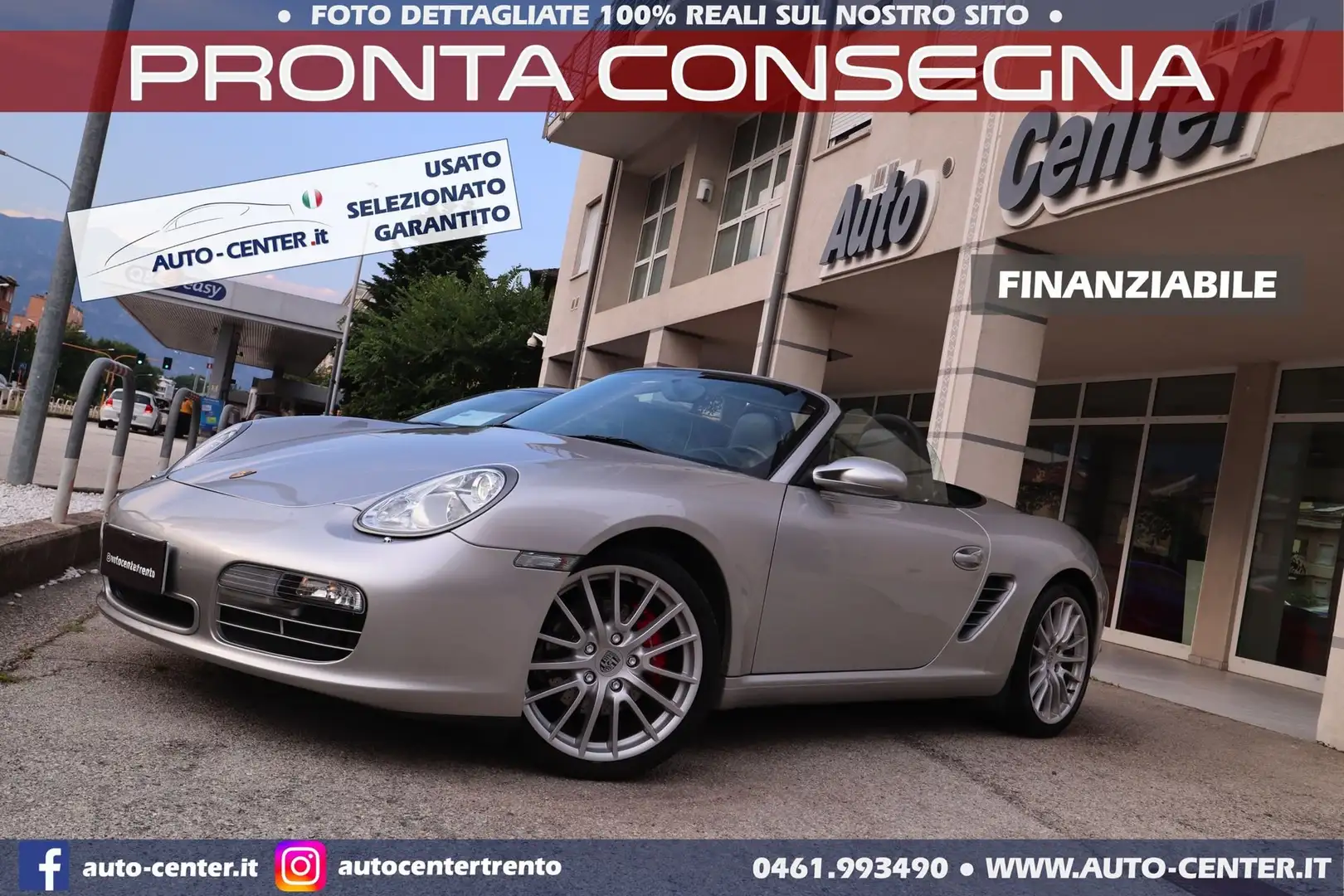 Porsche Boxster S 3.2 MANUALE *111 PUNTI APPROVED Argento - 1
