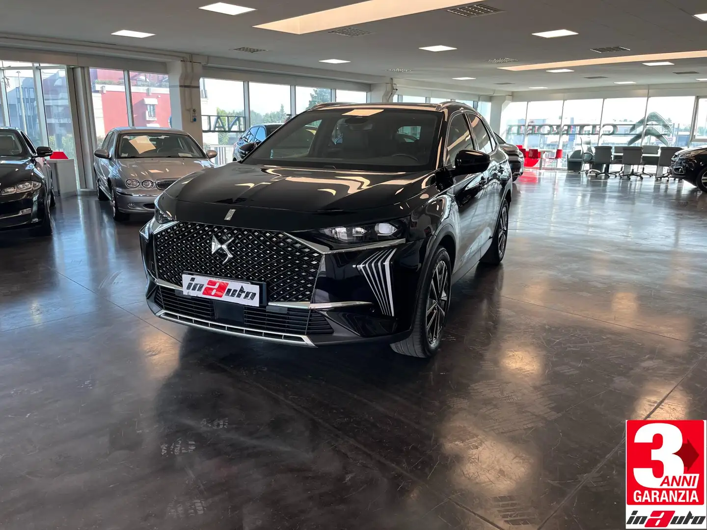 DS Automobiles DS 7 1.5 BLUEHDI OPERA  130cv C.A. PELLE-TETTO Schwarz - 1