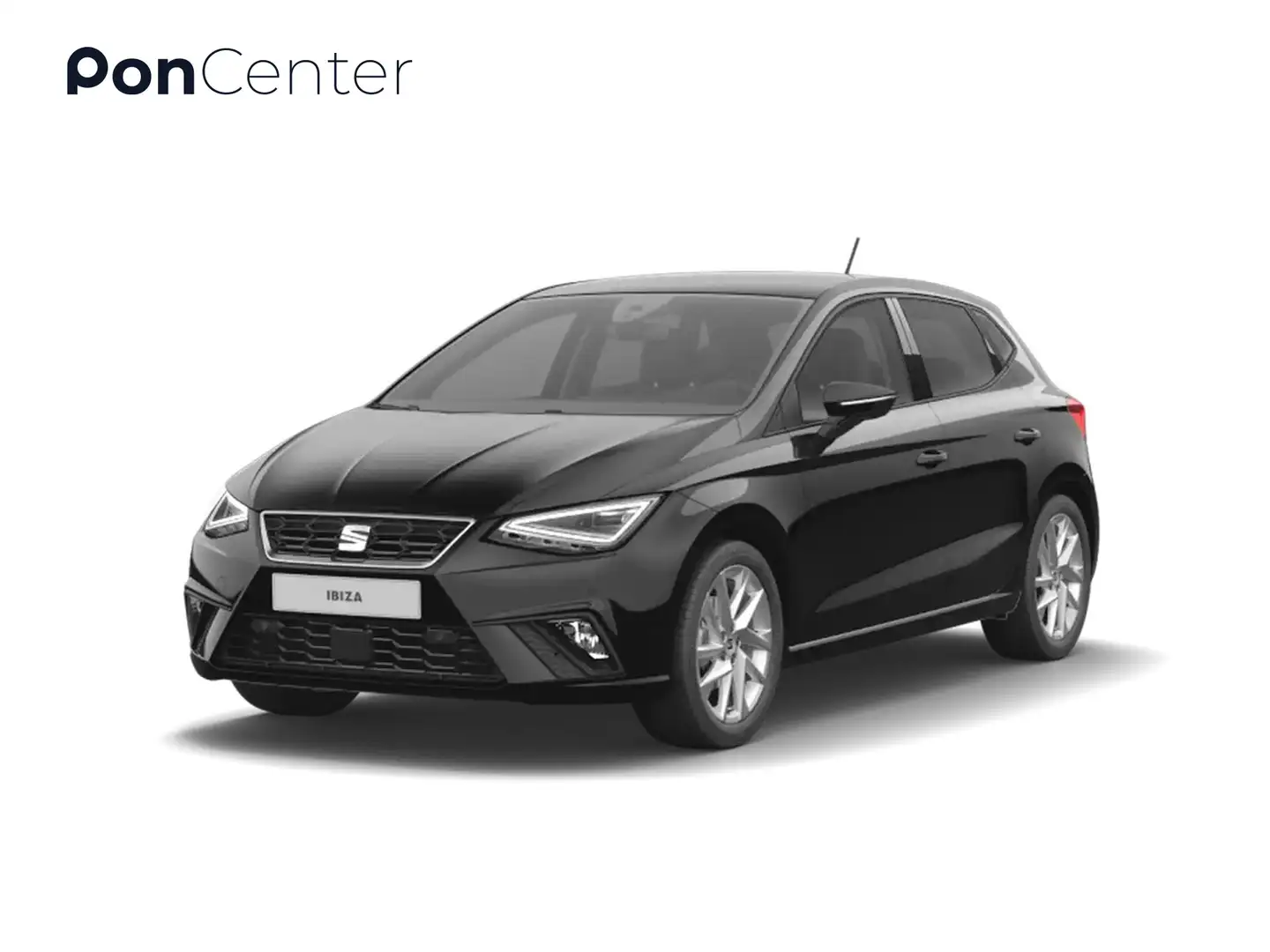 SEAT Ibiza FR Business Connect 1.0 TSI 85 kW / 115 pk Zwart - 1