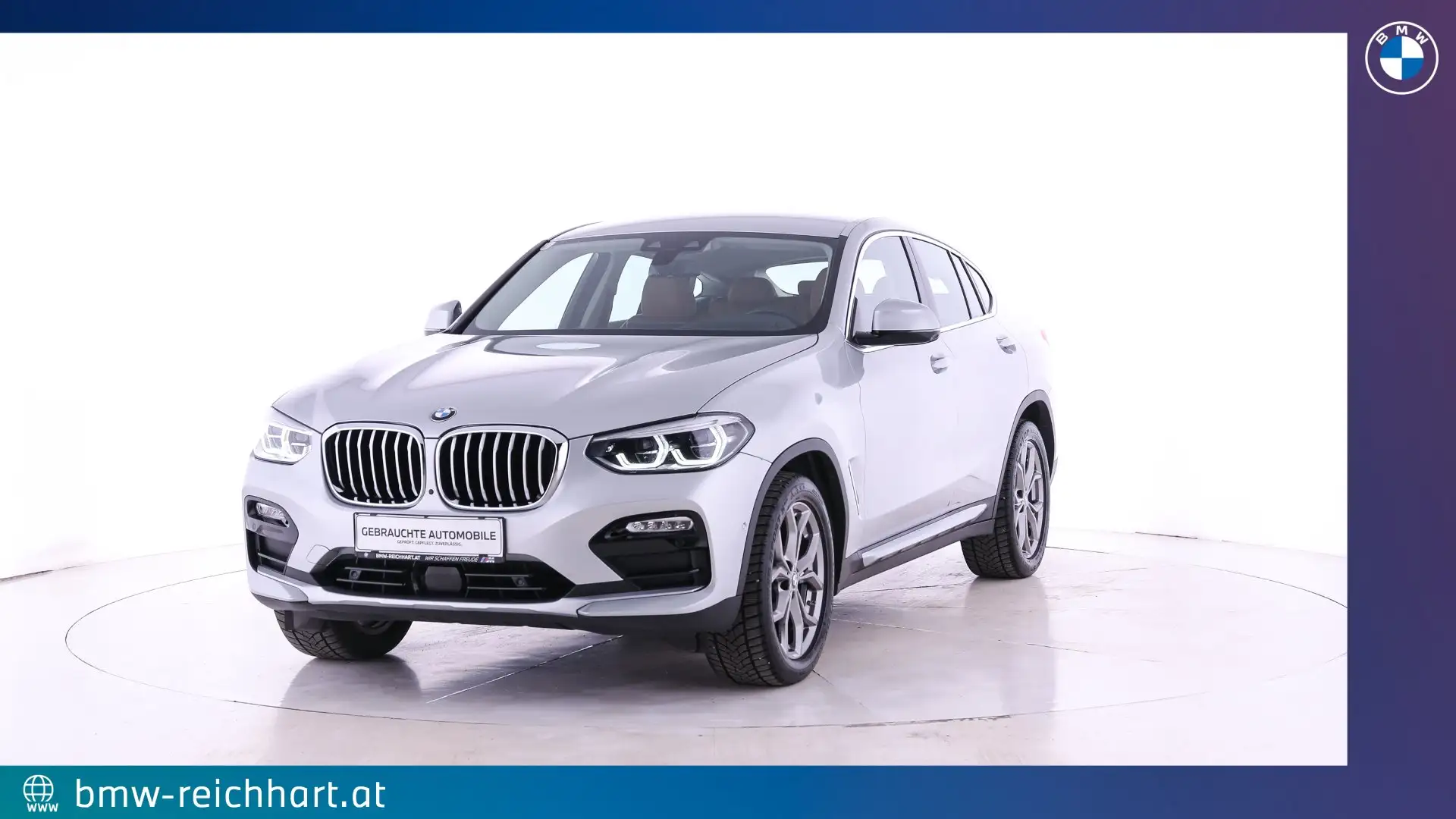 BMW X4 xDrive20d Silber - 1