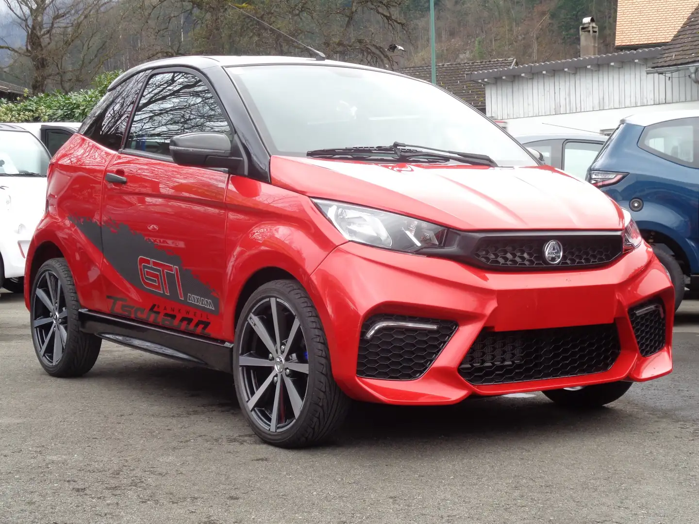 Aixam GTI Klimaanlage, Navi App, 7" Bildschirm, Rückfahrk Roşu - 1