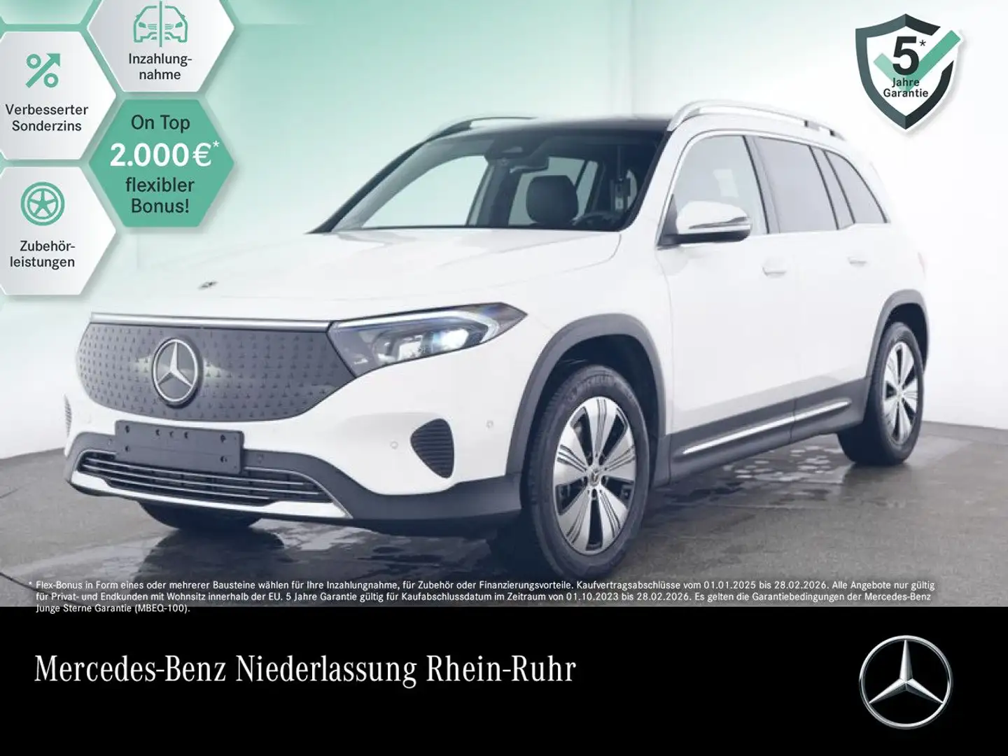 Mercedes-Benz EQB 300 4M PROG+ADVANCED+AHK+PANO+KAMERA+SPUR Wit - 1