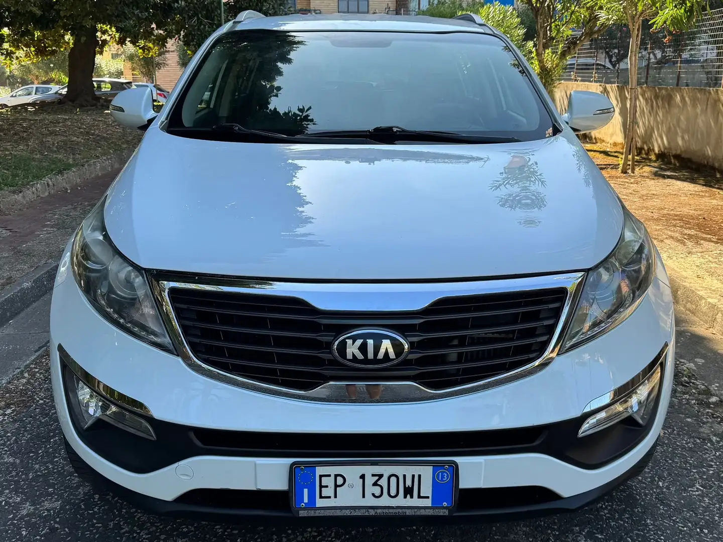 Kia Sportage Sportage III 1.7 crdi Class 2wd Blanc - 2