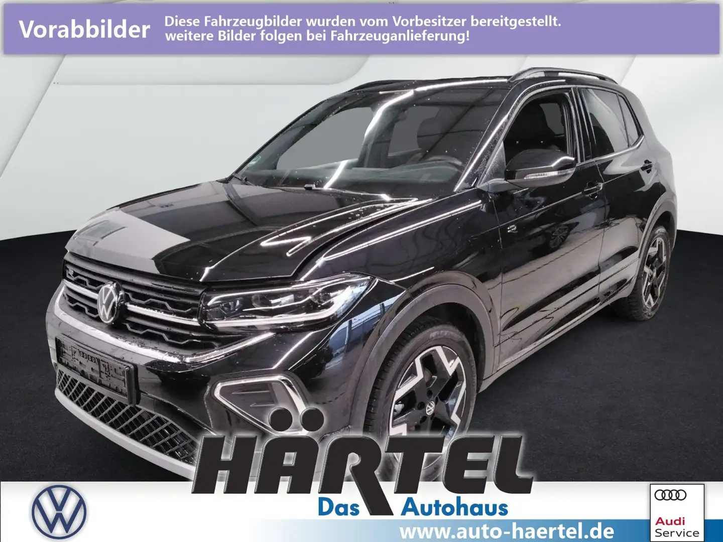 Volkswagen T-Cross R-LINE 1.5 TSI DSG (+ACC-RADAR+NAVI) LED Noir - 1