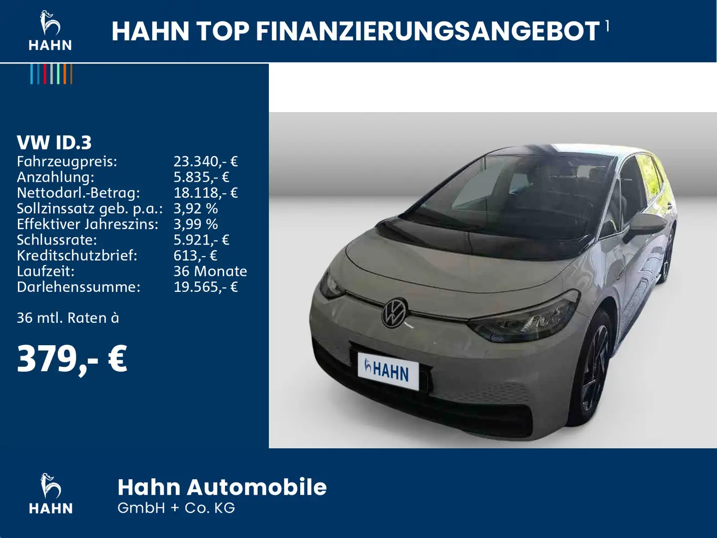 Volkswagen ID.3 Pro LED Wärmepumpe Nav CAM ACC HUD Parklenk Weiß - 2