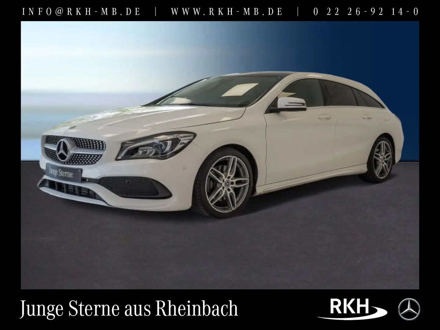 Mercedes-Benz CLA 220 CLA 220 4M SB AMG Line Pano/Kamera/Standhzg/AHK White - 1