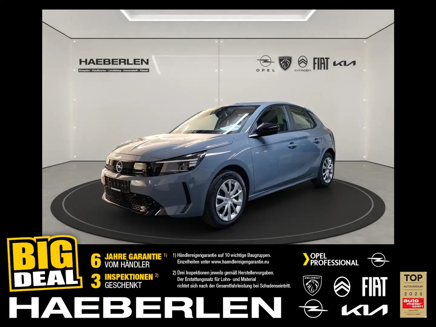 Opel Corsa e Edition LED+SHZ+Fernlichtass.+KlimaA Gris - 1