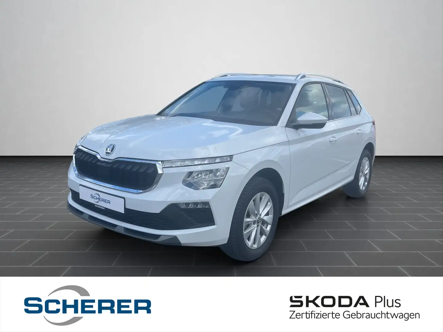Skoda Kamiq 1.0 TSI Selection LED SHZ GRA EPH hi. Weiß - 1
