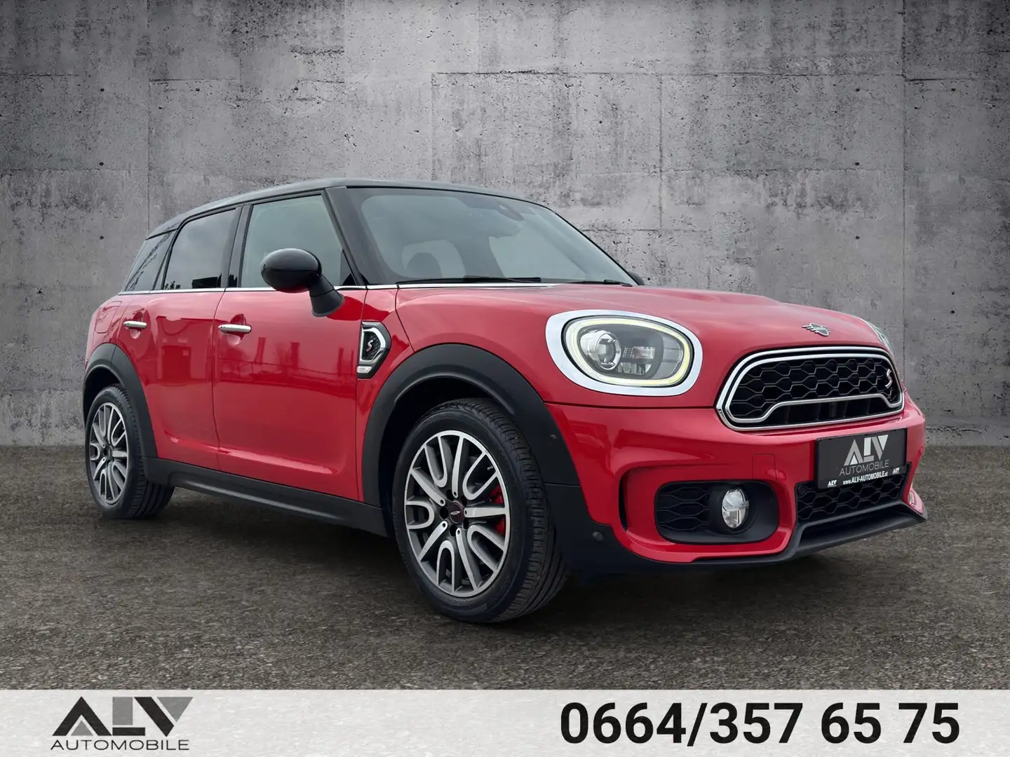 MINI Cooper SD Countryman Cooper SD All4 John Cooper Works Pano|LED|Facelift Rojo - 1