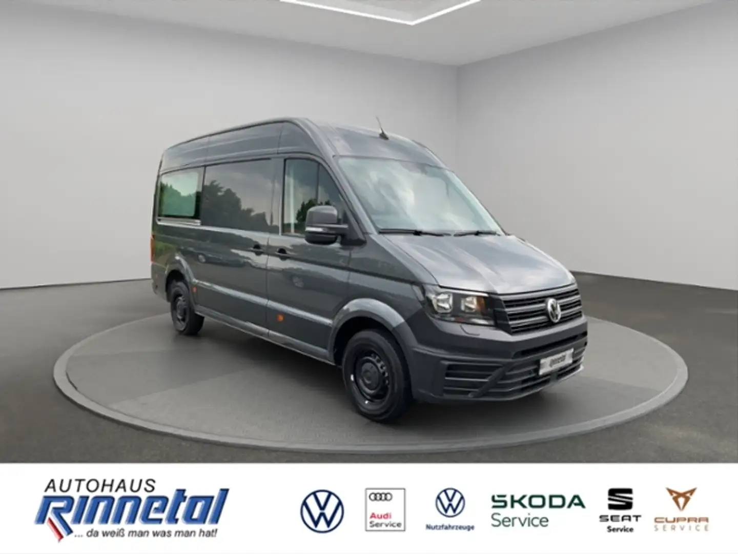 Volkswagen Crafter 35 Kasten 2,0 l TDI MR AHK+KAMERA+GRA+NAVI+KLIMA+ Grau - 2