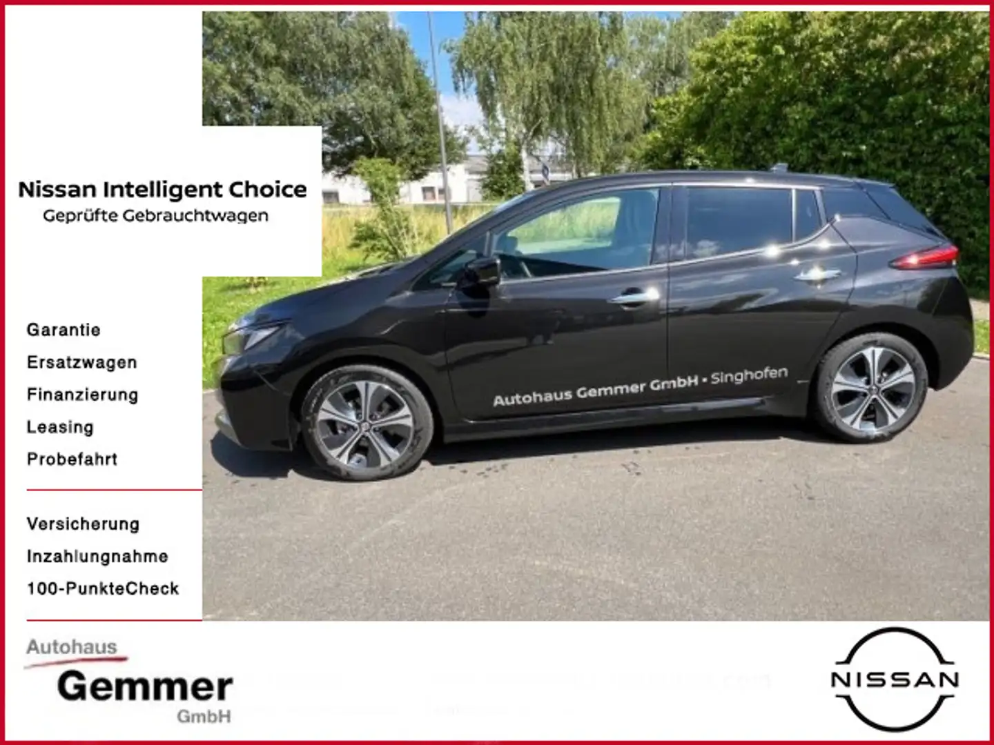 Nissan Leaf LEAF (ZE1) MY22 122 PS Tekna Negru - 1