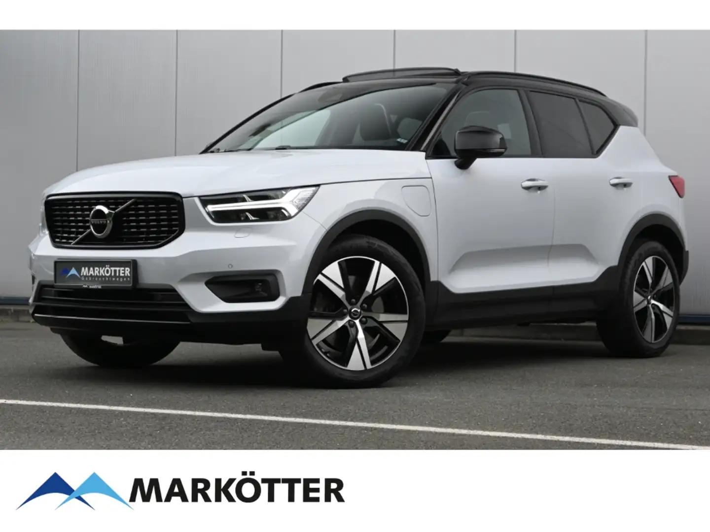 Volvo XC40 T5 R-Design Recharge/AHK/S-Dach/LenkradH Silber - 1